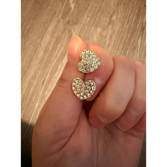 Unknown Accessories - Unknown Brand New Gold Heart Earrings
